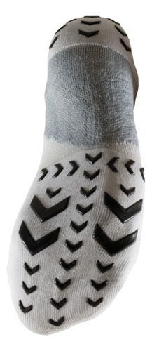 Medias Sox Antideslizante Compresión Deportivas Premium Blanco Logo S 35-37