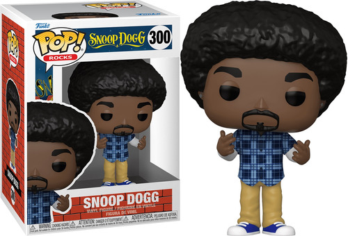 Funko Pop Rocks Snoop Dogg #300 Nuevo Original Disponible 