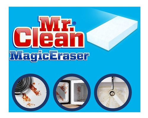 Imagen 4 de 6 de Mr. Clean Magic Eraser - Esponja Limpiadora (1 Unidad)