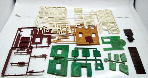 Imagen 4 de 7 de Kit Ciudad Del Lejano Oeste Marshall - Kibri 8504 (germany)