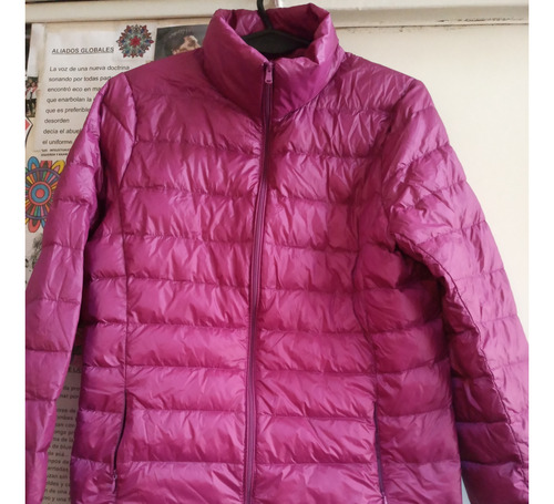 Campera Estilo Uniklo Mujer Violeta 