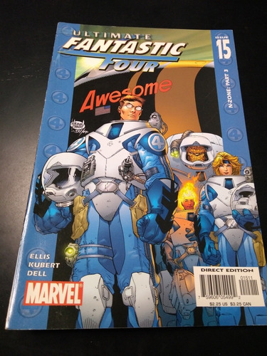 Ultimate Fantastic Four #15 Marvel Comics En Ingles