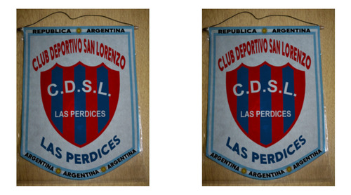 Banderin Grande 40cm San Lorenzo De Las Perdices