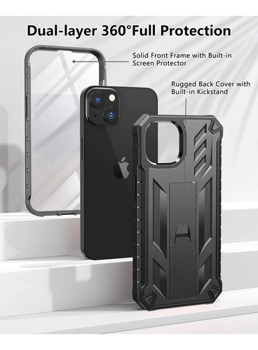 Capa De Celular Soios Para iPhone 13/14 De 6,1 Polegadas