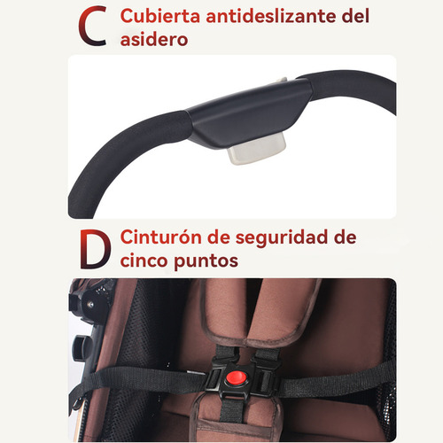 Carriola De Bebé Plegable Base Carriolao Con Rueda De Goma