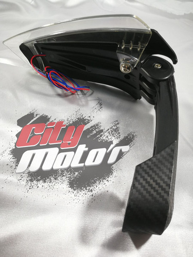 Imagen 4 de 9 de Cubre Puños Manos Led Yamaha Teneré 250 - City Motor