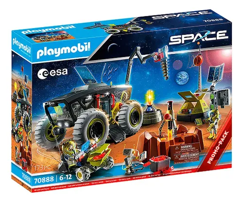 Playmobil - Expedição Marte Com Veículo Space - Sunny 03334