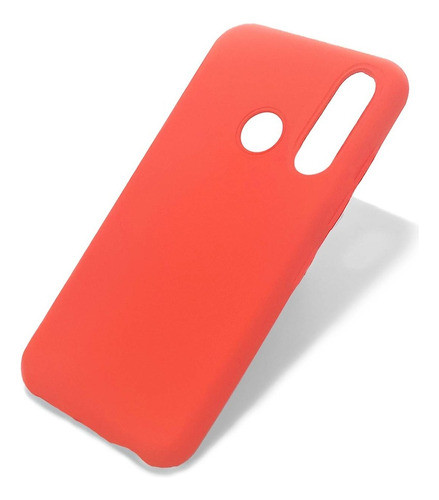 Funda Para Huawei P Smart 2019 Soft Feeling Antishock Rojo