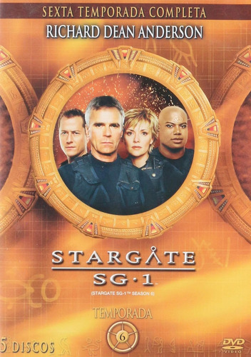 Stargate Sg1 Sexta Temporada 6 Serie Dvd