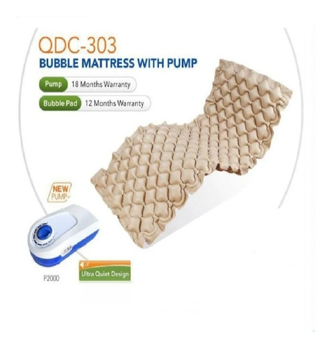Imagen 6 de 8 de Colchon Antiescaras Completo - Importado - Ultra Silencioso-