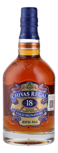 Whisky Chivas Regal Gold Signature 18 años Scotch de 750ml