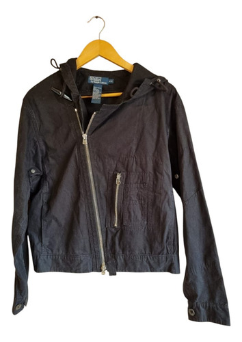Campera Ralph Lauren Negra Hombre Mz25 - Talle M (Usado)