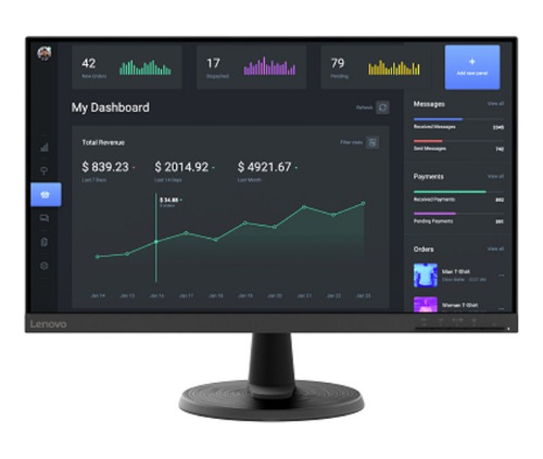 Monitor Lenovo Thinkvision C24-40 23,8 Fhd Hdmi Y Vga 60hz