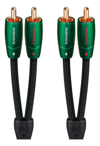 Audioquest Evergreen 1m 3.28 Feet Rca To Rca 1m 3'4 1 Me...