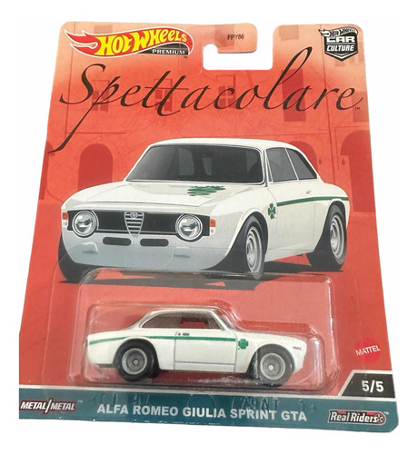 Alfa Romeo Giulia Gta Hotwheels