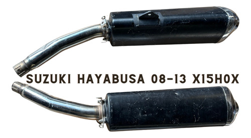 Suzuki Hayabusa Escape Mofle Silenciador 08-13 Izquierdo