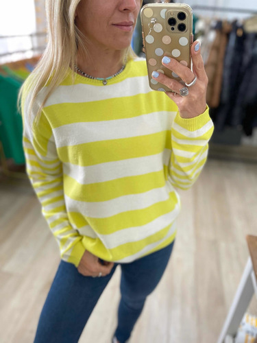 Sweater De Bremer Rayado Mujer The Big Shop