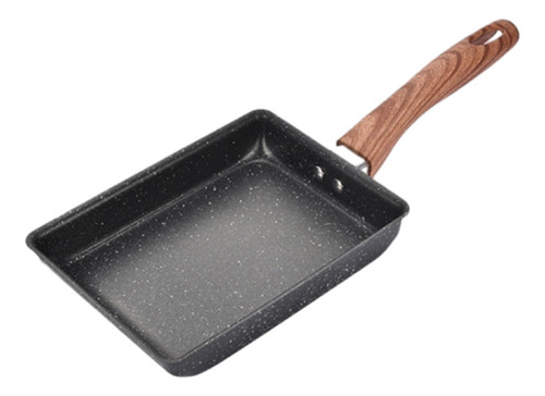 Sartén Para Huevos Tamagoyaki, Sartén Pan19x15cmwoodhandle