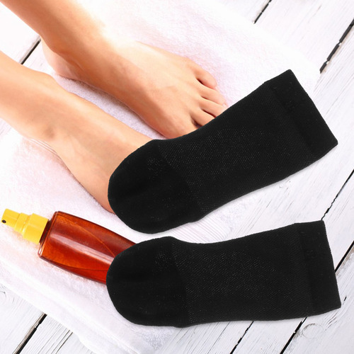3 Pares De Calcetines Finos Invisibles Para Mujer Con Forro