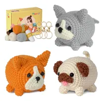 Comprar Kit De Crochet Para Principiantes, Tutorial En Video Naranja