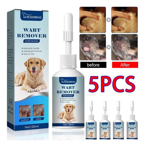Tratamiento Natural Para Eliminar Verrugas Para Perros, 5 Un