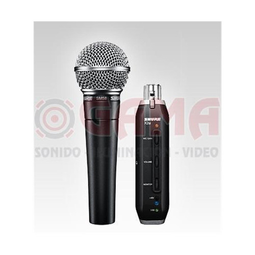 Microfono Dinamico Vocal Sm58 + Adap. Usbx2u + Cable 1.8m. +