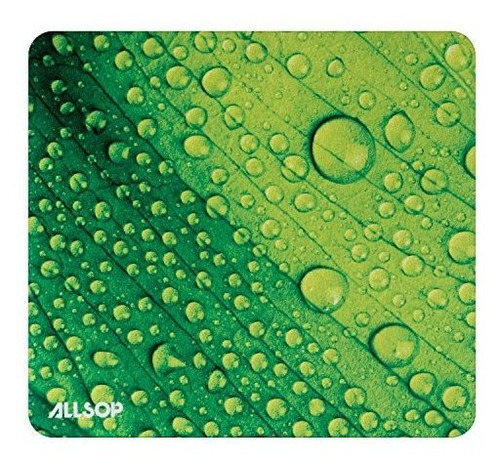 Mouse Pad Naturesmart, 8.5 X 8, Diseño Hojas.