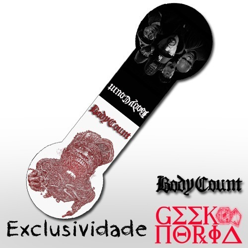 Marcador Magnético Personalizado Rock - Body Count