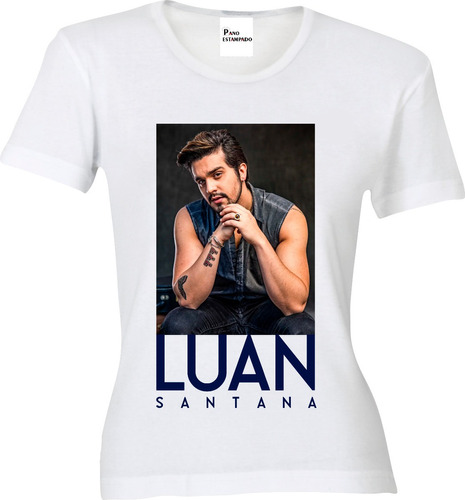 Camiseta, Baby Look, Regata, Cropped Luan Santana 03