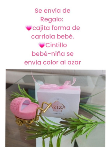 Imagen 5 de 7 de Aros Abridores Bebé Bolita Oro 18kl 3mm + Regalos