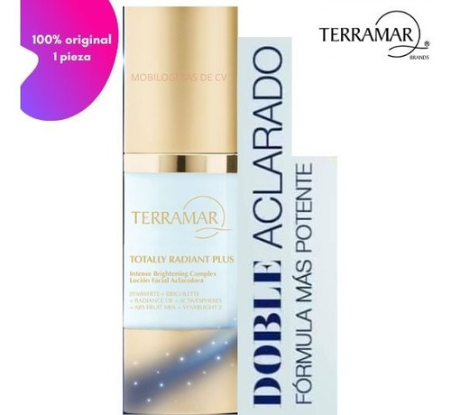 Totally Radiant Plus Locion Facial Aclaradora Terramar