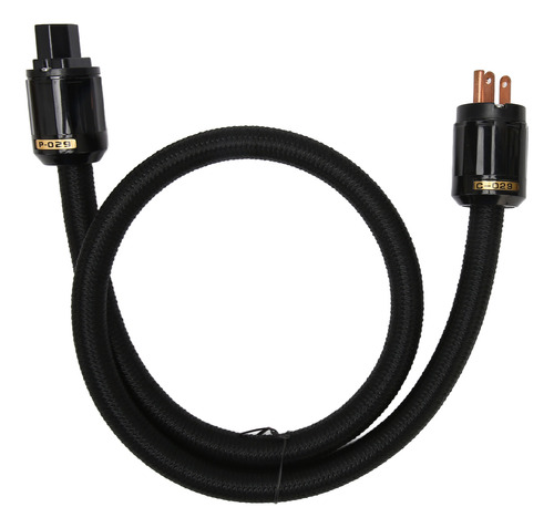 Cable De Alimentación De Alta Fidelidad, 12 Awg, Conector De