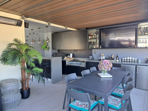 Impecable Tríplex Nor Oriente En Golf De Manquehue