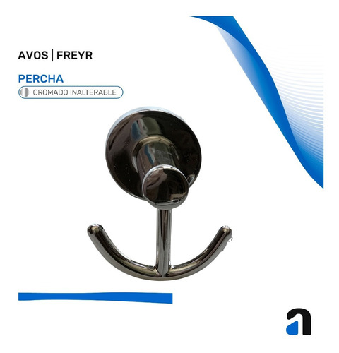 Imagen 4 de 10 de Percha Toallero 100% Metal Cromado // Avos Freyr Sale