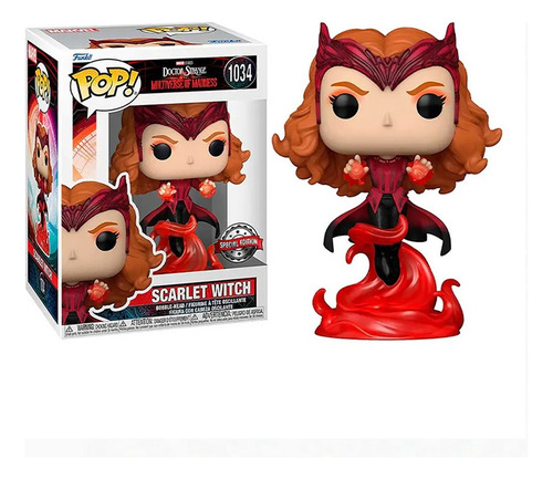 Funko Pop Scarlet Witch 1034 Multiverse Of Madness Marvel