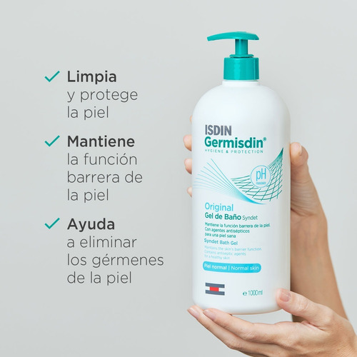 Imagen 4 de 8 de Germisdin Higiene Corporal Antiséptico, 500 Ml