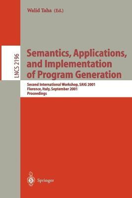 Libro Semantics, Applications, And Implementation Of Prog...
