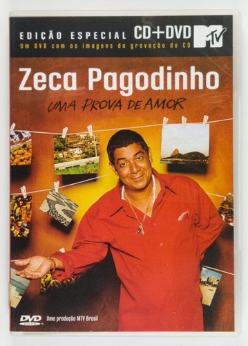 Dvd Zeca Pagodinho Uma Prova De Amor Mtv Somente Dvd