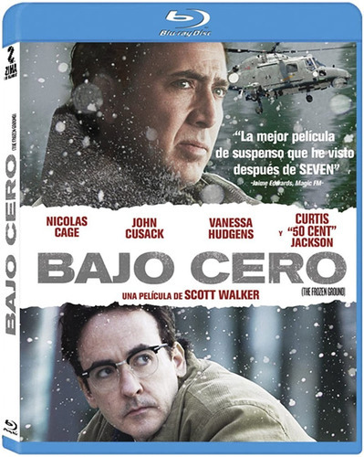 Bajo Cero | Blu Ray Nicolas Cage Película Nuevo