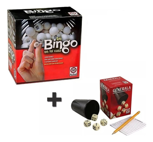 Bingo Loteria + Generala Ruibal Combo