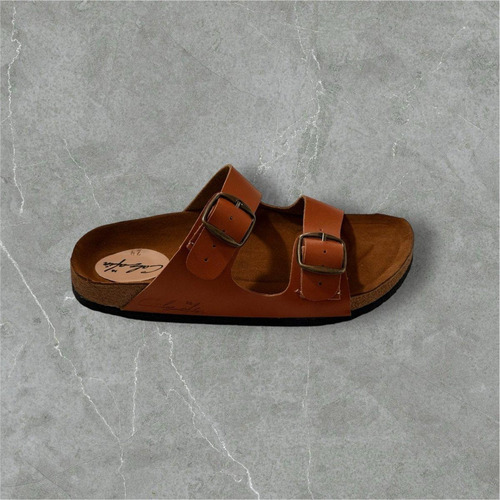 Sandalia Estilo Birken De Doble Correa