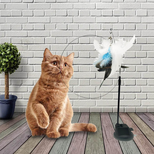 Cat Feather Toys Gatos Interactivos Para Estilo B Estilo B