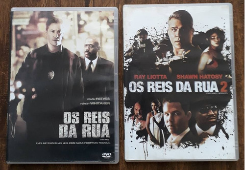  Dvds Originais Filme Os Reis Da Rua 1 E 2