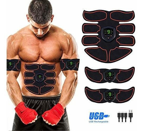 Estimulador De Abs Músculo Abdominal, Ems Entrenador De Abs