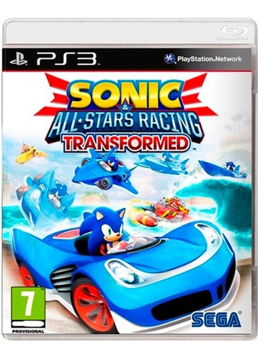 Sonic All Stars Racing Transformed Ps3 Fisico Nuevo Sellado