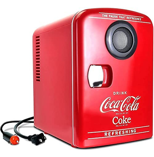 Altavoz Bluetooth Coca-cola Mini Nevera Portátil,