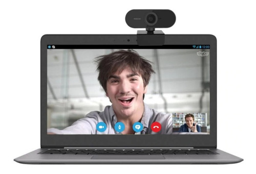 Imagem 5 de 6 de Full Hd 1080p Webcam Microfone Visão 360º Computador Câmera