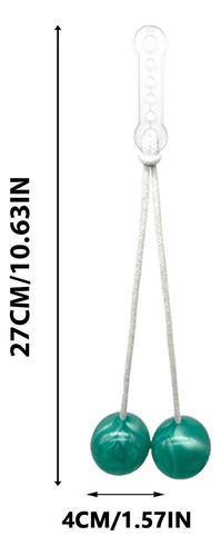 Para Pelotas Giratorias N Clackers Con Forma De Bolas En