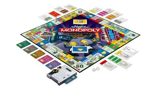 Edición Electrónica De Monopoly-simpson.