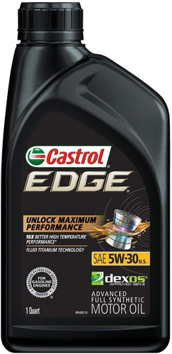 Aceite Sintetico 5w30 Castrol Edge Somos Tienda Fisica